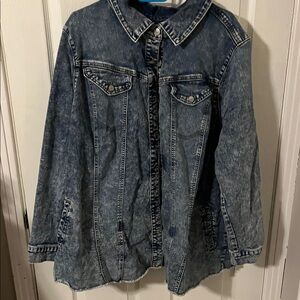 LOGO Lori Goldstein Denim Jacket